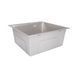 Мийка для кухні інтегрована Lidz Handmade H5050G (LDH5050GPVD43620) Brushed Grey PVD 3,0/1,0 мм