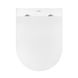 Комплект 4 в 1: Инсталляция Grohe Rapid SL 3 в 1 38772001 + Унитаз безободковый Kroner Harz WHI483632 TORNADO с сиденьем Slim Duroplast / Soft-close / Quick relase KH483632WHIT (38772001KH483632) - инновационное и удобное решение для вашей ванной.Сост