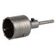 Коронка по бетону &Oslash;65&times;70мм 8 зубців + хвостовик 110мм SDS-plus GRAD (1514365)