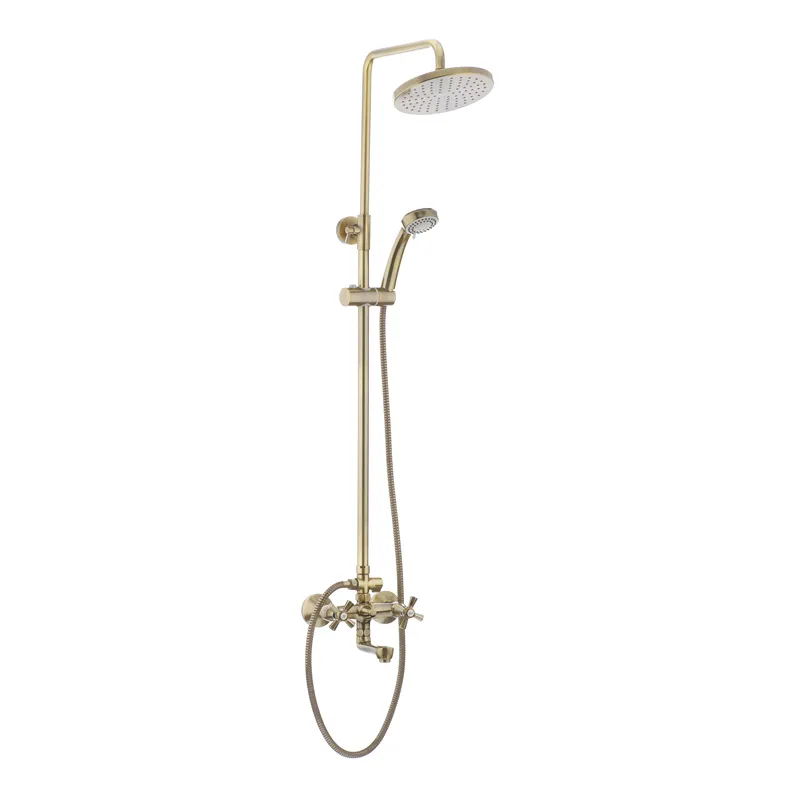 фото Душова колона зі змішувачем Mixxus Premium Retro Bronze-009-J (MI1655)