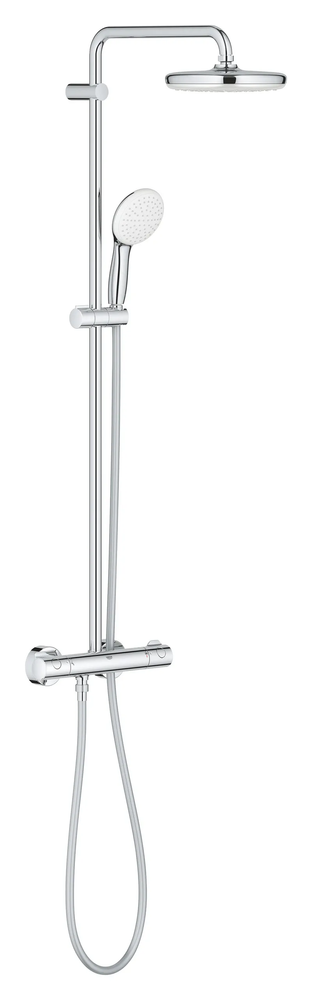 фото Душова система Grohe Tempesta System 210 з термостатом для настінного монтажу (26811001)