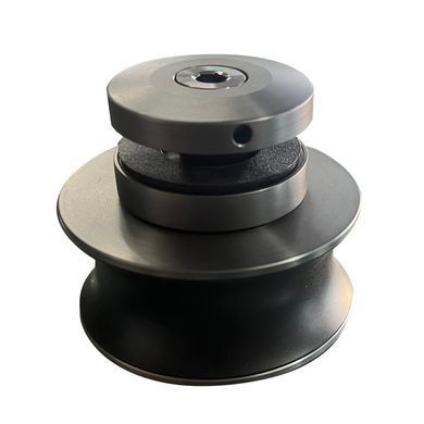 фото Двері у нішу розсувні KOER SR SD06-140x220-TR-07 прозоре скло EASY CLEAN 8мм графіт (KR5369)