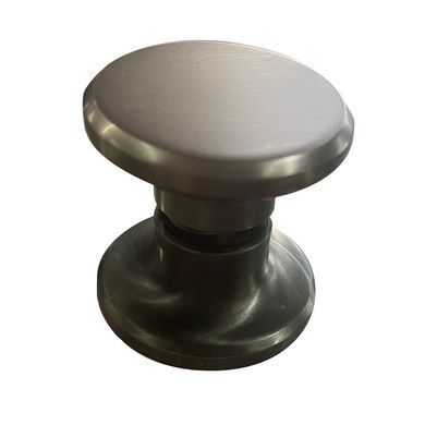 фото Двері у нішу розсувні KOER SR SD06-140x220-TR-07 прозоре скло EASY CLEAN 8мм графіт (KR5369)
