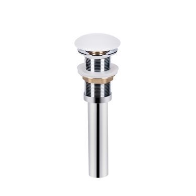 фото Раковина-чаша Qtap Tern 480х370х135 White с донным клапаном QT17112074W