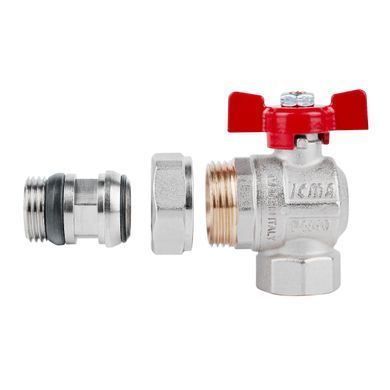 фото Кран шаровой Icma FAR. ROSSA 3/4" угловой №362