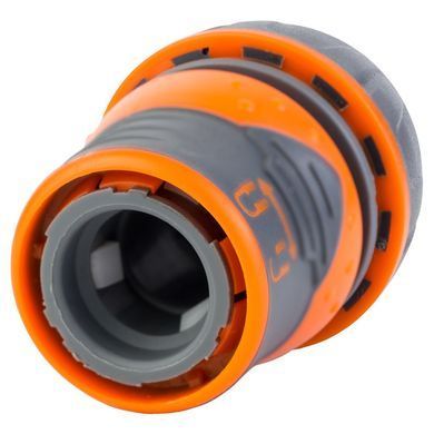 фотографія Конектор 1/2" швидкознімний для шланга 3/4" з замком (ABS+TPR) FLORA (5015484)