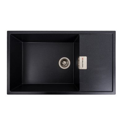 фотографія Гранітна мийка для кухні VALESO 8650 DIAMOND матовий Титан