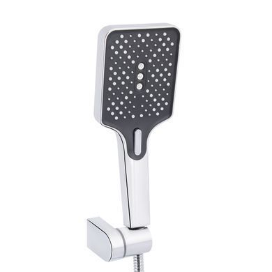 фото Смеситель для ванны Qtap Swan Cascada с поворотным изливом (c душевым гарнитуром) QTSWA260CRM45565 Chrome