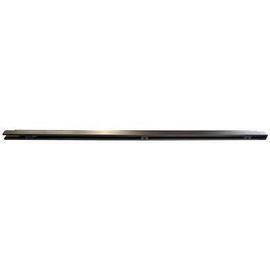 фото Двері у нішу розсувні KOER SR SD06-140x220-TR-07 прозоре скло EASY CLEAN 8мм графіт (KR5369)