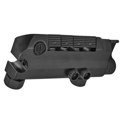 фото Душова колона Armata BCS-009-J Black зі змішувачем з кнопковим перемикачем, 4 режими (CH6508)