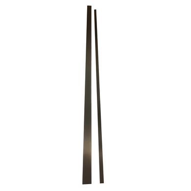 фото Двері у нішу розсувні KOER SR SD06-140x220-TR-07 прозоре скло EASY CLEAN 8мм графіт (KR5369)