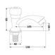 Кран на одну воду для раковины Brinex BW 0221