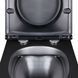 Унитаз подвесной Qtap Virgo безободковый с сиденьем Soft-close QT1833051ERMB