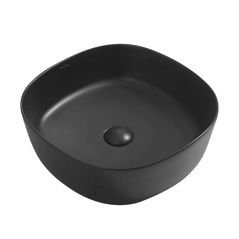 фото Раковина накладна Mixxus Premium DIVERSE-0106 BLACK 440х440х140mm (MP6538)