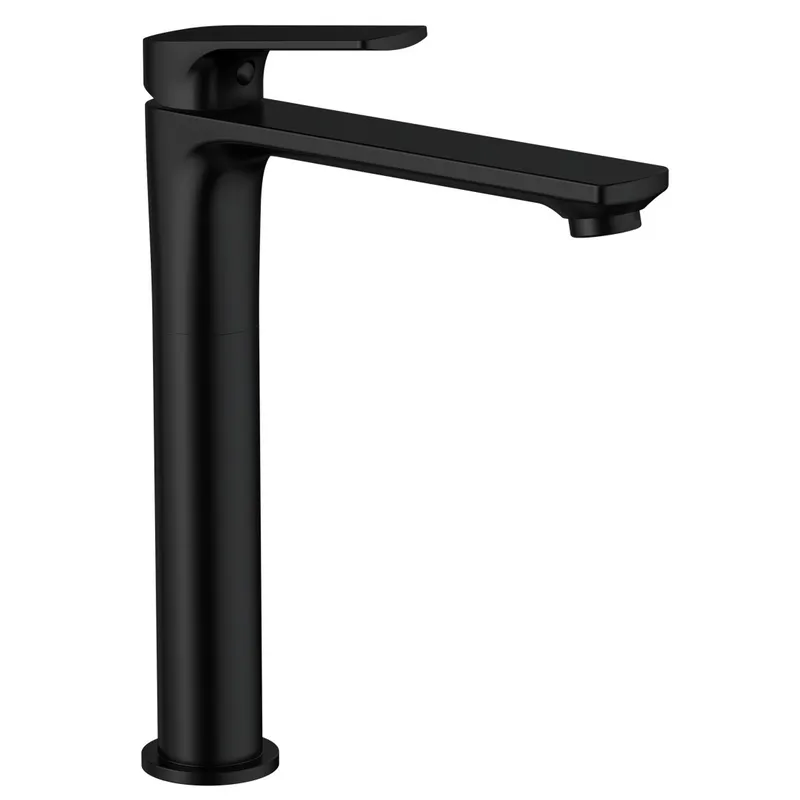 фото Змішувач для умивальника Mixxus Premium MONE 001 NUT HIGH Black (MI6775)