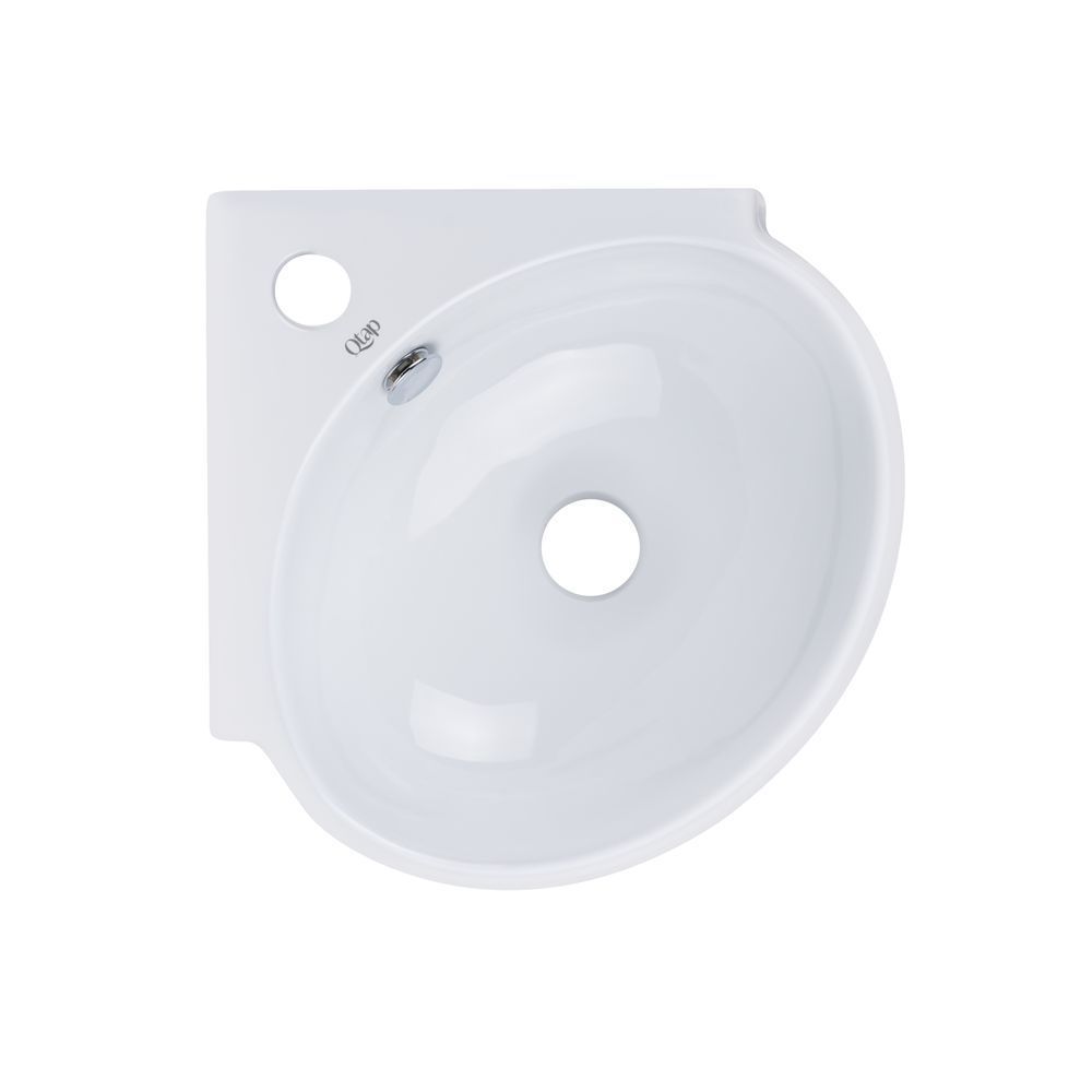фото Раковина Qtap Leo 390x365x130 White QT11115010WN