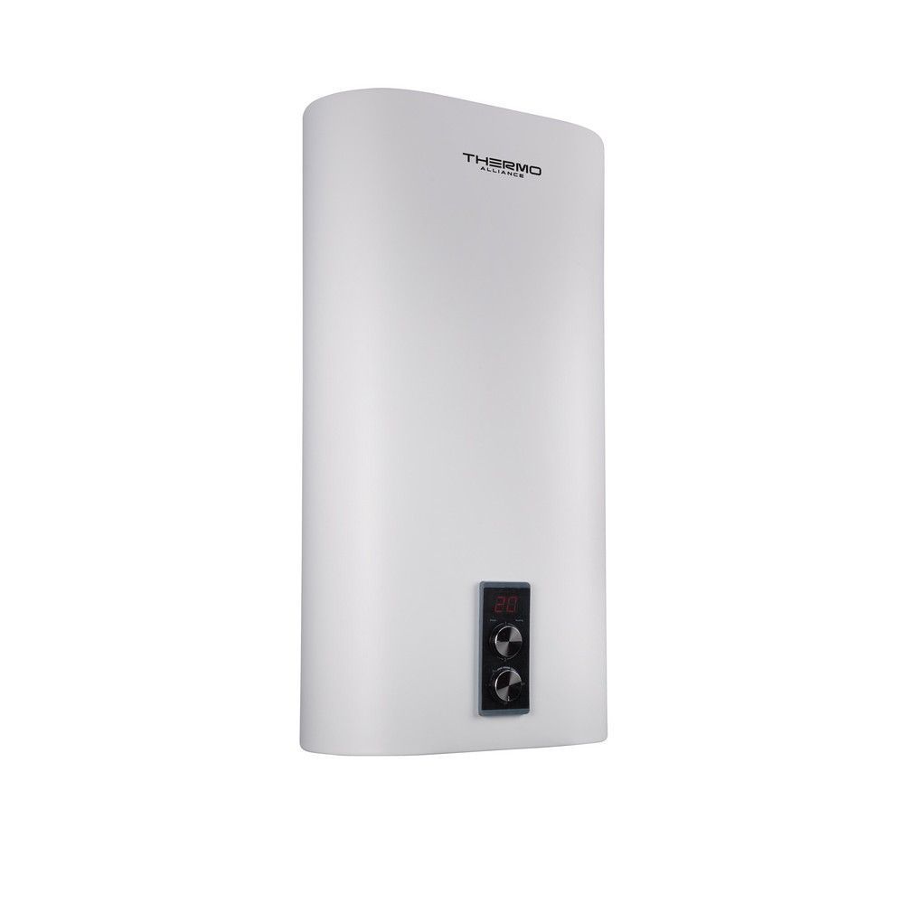 фото Водонагреватель электрический Thermo Alliance 100 л плоский вертикальный, сухой ТЭН 2 кВт (0,8+1,2) DT100V20G(PD)-D/2