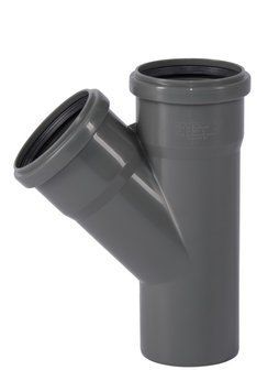 фотографія Трійник каналізаційнийDn 75/75 45&deg; Ostendorf HT-Safe