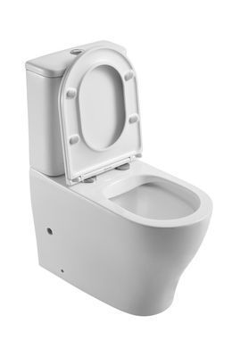 фото Унітаз-компакт Mixxus Premium WAVE-0403-R 675х395х870mm, система змиву RIMLESS (MP6606)