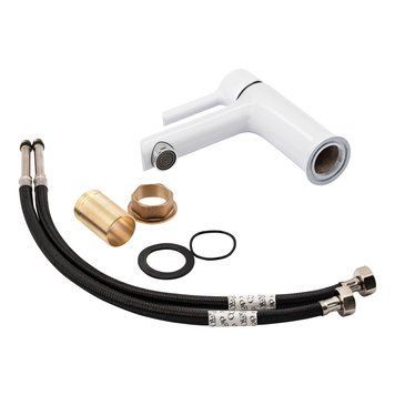 фотографія Змішувач для раковини Qtap Grand QTGRAWCR001F White