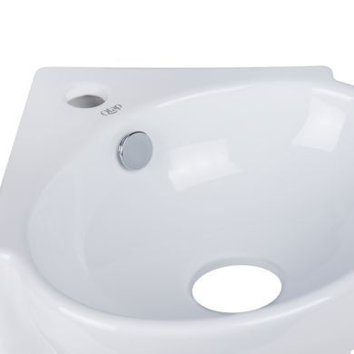 фото Раковина Qtap Leo 390x365x130 White QT11115010WN