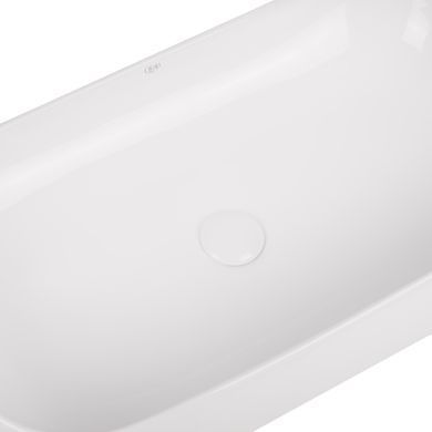 фото Раковина-чаша Qtap Jay 695х410х150 White с донным клапаном QT07112166W