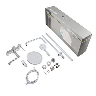 фото Душова колона зі змішувачем Mixxus Premium Lazar 009-J (MI8272)