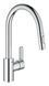 фото Смеситель для кухни с выдвижным изливом Grohe Eurostyle Cosmopolitan (31482003)