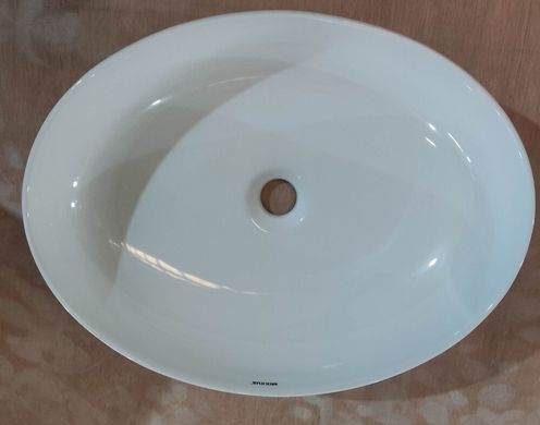 фото Раковина накладна Mixxus Premium ELLIPSE-0102 515х400х130mm (MP6551)