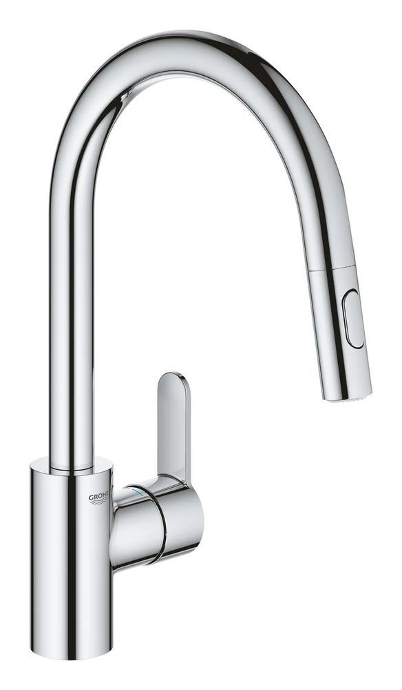 фото Смеситель для кухни с выдвижным изливом Grohe Eurostyle Cosmopolitan (31482003)