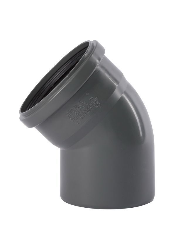 фотографія copy_Відведення каналізаційне Dn 125 45&deg; Ostendorf HT-Safe