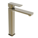 фото Змішувач для умивальника високий Haiba KUBUS 001 (HIGH) BRUSHED GOLD (HB9623)