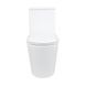 Унітаз-моноблок підлоговий Qtap Kolibri Ultra Quiet безобідковий з сидінням Soft-close WHITE QT10226380W