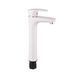 фото Смеситель для умывальника Plamix Cezar-001 HIGH SET White (с подводом) (PM0663)