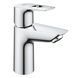 фото Однорычажный смеситель для раковины S-Size Grohe BauLoop New с нажимным донным клапаном (23878001)