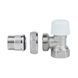 Кран радіаторний Icma 3/4" 30х1,5 кутовий №778