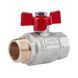 фотографія Кран кульовий Icma 3/4" прямий №351