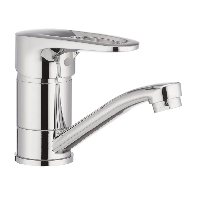 фото Змішувач для умивальника Haiba Opus 555 (вилив 15 см) (HB0336)
