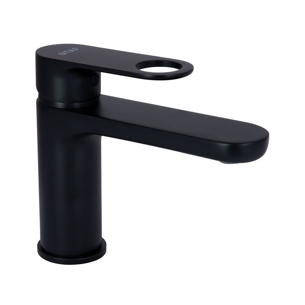 фото Смеситель для раковины Qtap Jay QTJAY270BLM45545 Black Matt