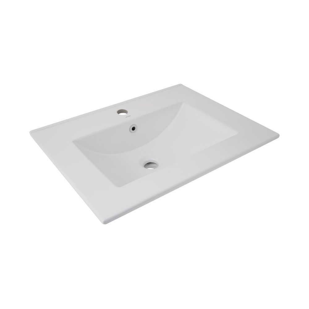 фото Раковина Qtap Albatross 620х460х180 White без донного клапана QT01113060CW1