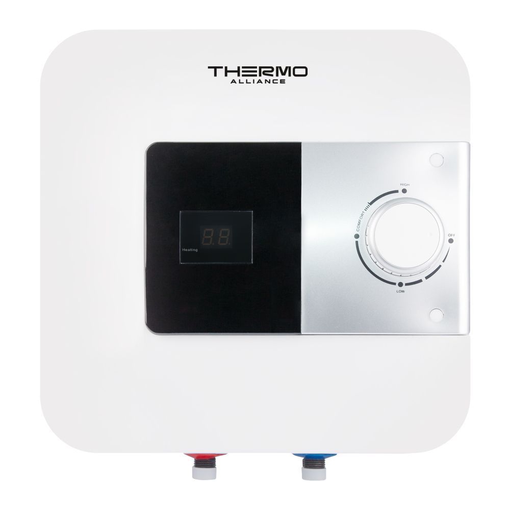 фото Водонагреватель электрический Thermo Alliance 15 л над мойкой вертикальный, мокрый ТЭН 1,5 кВт SF15X15N