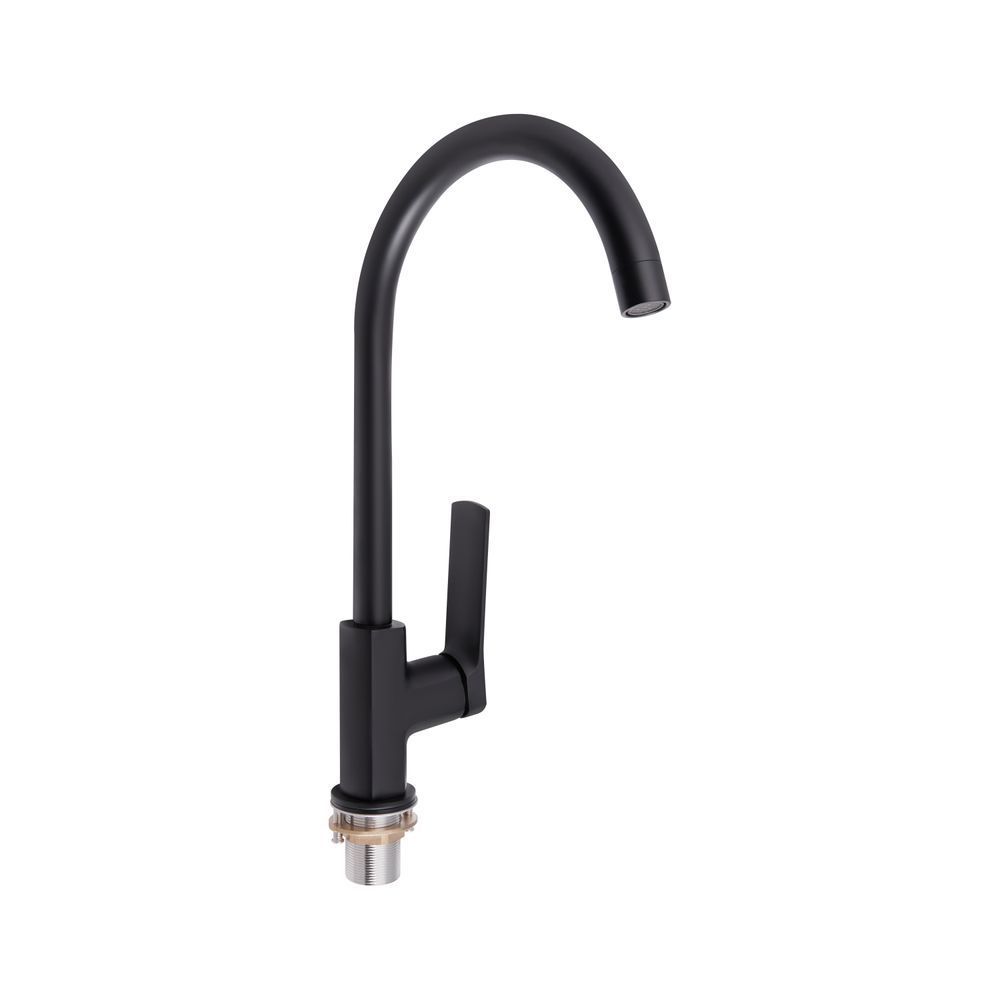 фото Смеситель для кухни Qtap Slavonice QTSLA9042103UB Black Matt
