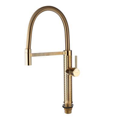 фото Змішувач для кухні Mixxus Premium Spark 017 GOLD (MI6972)