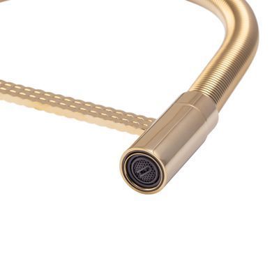 фото Змішувач для кухні Mixxus Premium Spark 017 GOLD (MI6972)