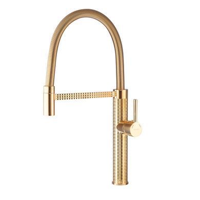 фото Змішувач для кухні Mixxus Premium Spark 017 GOLD (MI6972)