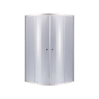 фотографія Душова кабіна Lidz Latwa SC80x80.SAT.MID.GR, скло тоноване 4 мм без піддона