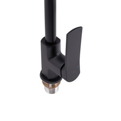 фотографія Змішувач для кухні Qtap Slavonice QTSLA9042103UB Black Matt