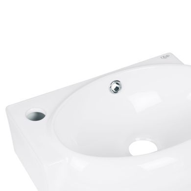 фото Раковина Qtap Leo 420x280x150 White QT11115011LWN