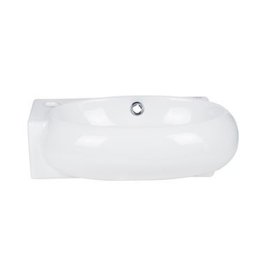 фото Раковина Qtap Leo 420x280x150 White QT11115011LWN