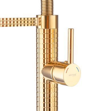 фото Змішувач для кухні Mixxus Premium Spark 017 GOLD (MI6972)